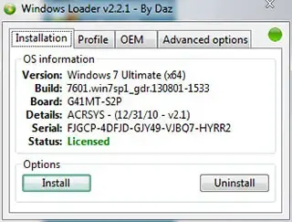Windows Loader激活工具