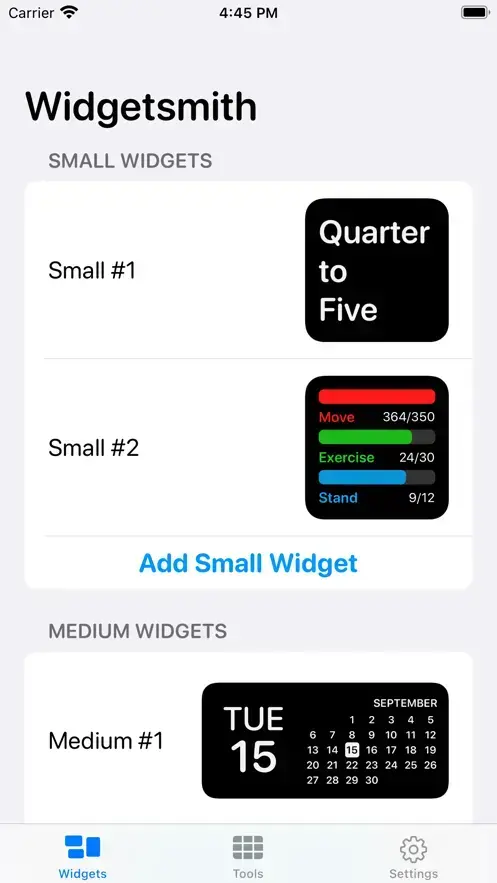 Widgetsmith