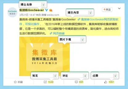 GooSeeker网络爬虫