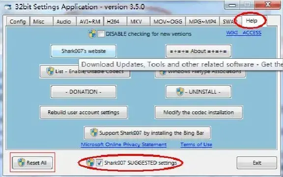 Shark007 Advanced Codecs Shark007 Advanced Codecs