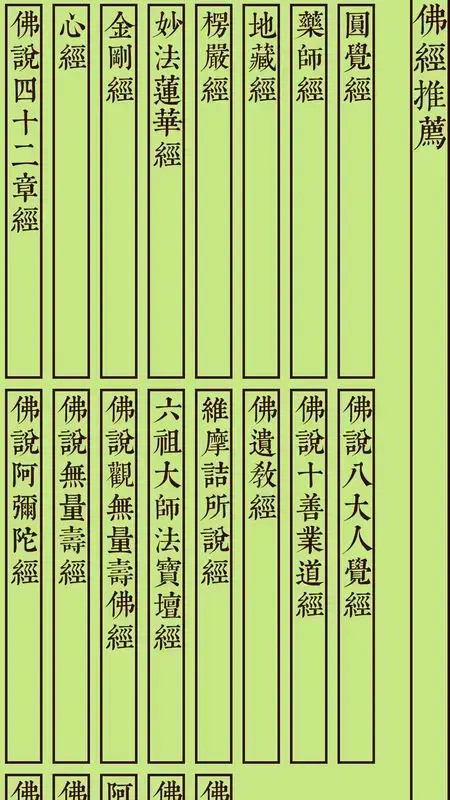 大藏经 大藏经