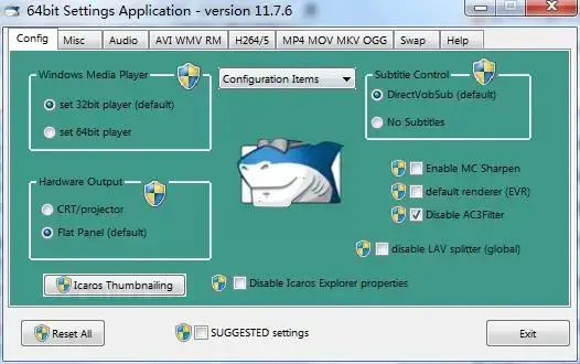 Shark007 Advanced Codecs