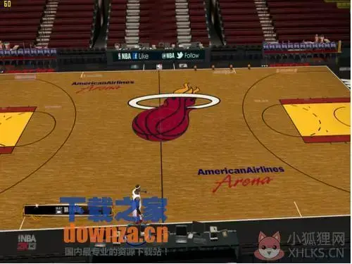 nba2k13热火队季后赛球场高清补丁