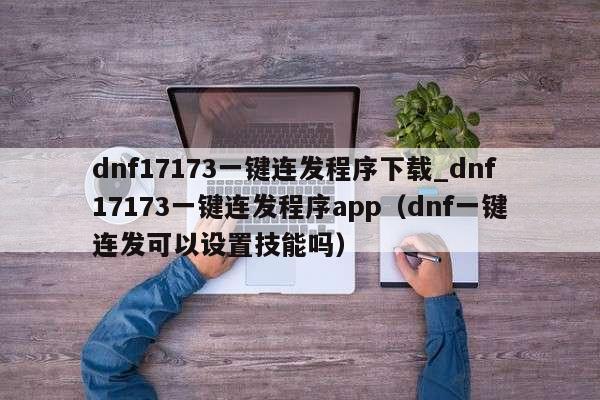 dnf17173一键连发程序下载_dnf17173一键连发程序app（dnf一键连发可以设置技能吗）