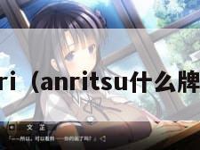 anri（anritsu什么牌子）