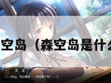 森空岛（森空岛是什么）