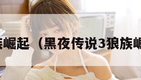 狼族崛起（黑夜传说3狼族崛起）