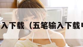 五笔输入下载（五笔输入下载电脑版）