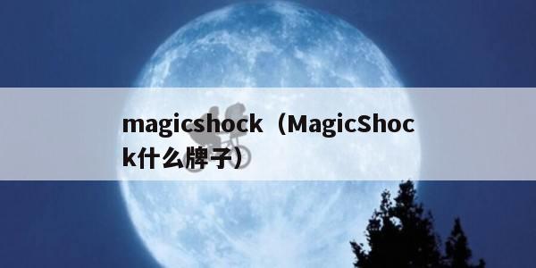 magicshock（MagicShock什么牌子）