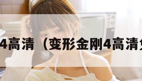 变形金刚4高清（变形金刚4高清免费观看）