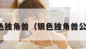 银色独角兽（银色独角兽公司）