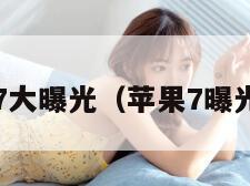 iphone7大曝光（苹果7曝光怎样调）