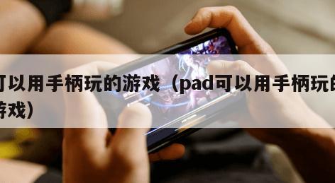 可以用手柄玩的游戏（pad可以用手柄玩的游戏）