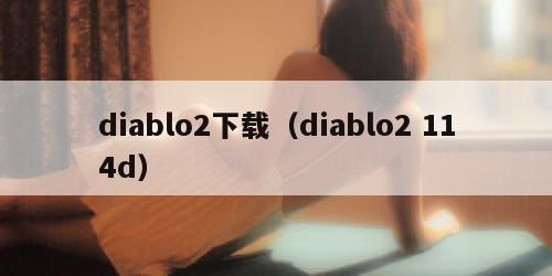 diablo2下载（diablo2 114d）