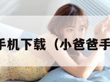 小爸爸手机下载（小爸爸手机播放）