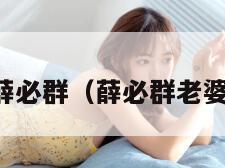 薛必群（薛必群老婆）