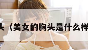 美女的胸头（美女的胸头是什么样子的视频）