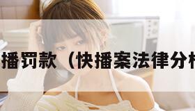 快播罚款（快播案法律分析）