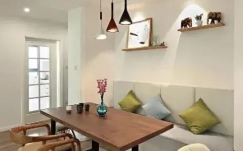 餐厅设计(餐厅卡座效果图)