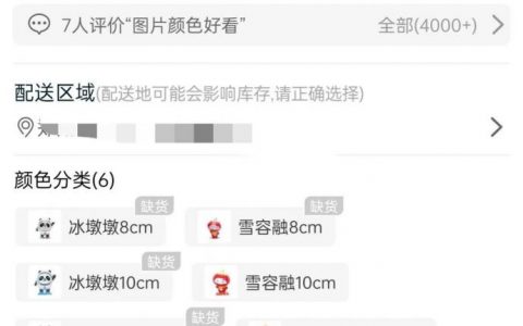 冬奥官方店冰墩墩卖光了 究竟是怎么一回事?!