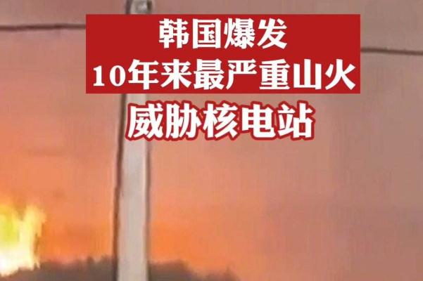 韩国山火烧毁面积超2.3万个足球场 山火是怎么烧起来的 韩国山火烧毁面积超2.3万个足球场 山火是怎么烧起来的