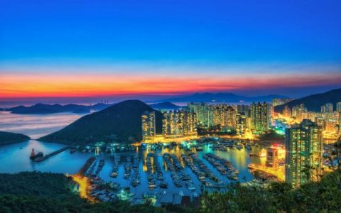香港岛南区深水湾，港南区旅游景点