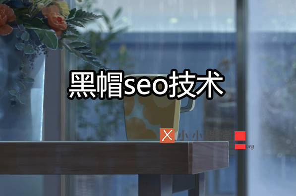 黑帽seo的网站有哪些特征?小小课堂SEO教程