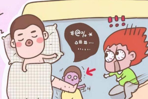 爸爸鼾声太大4个月宝宝捂耳睡觉 打鼾是什么原因导致的
