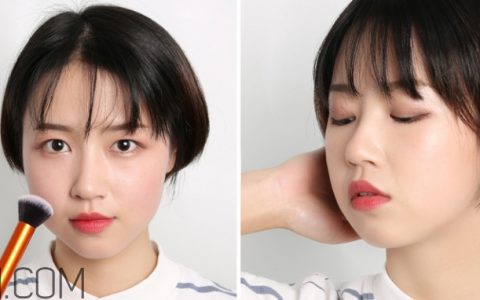 适合秋天的妆容，冬季流行妆容