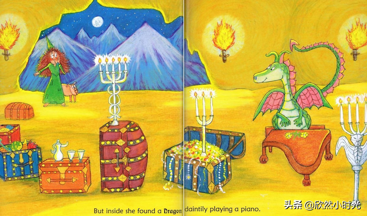 「英文绘本」The Princess and the Dragon