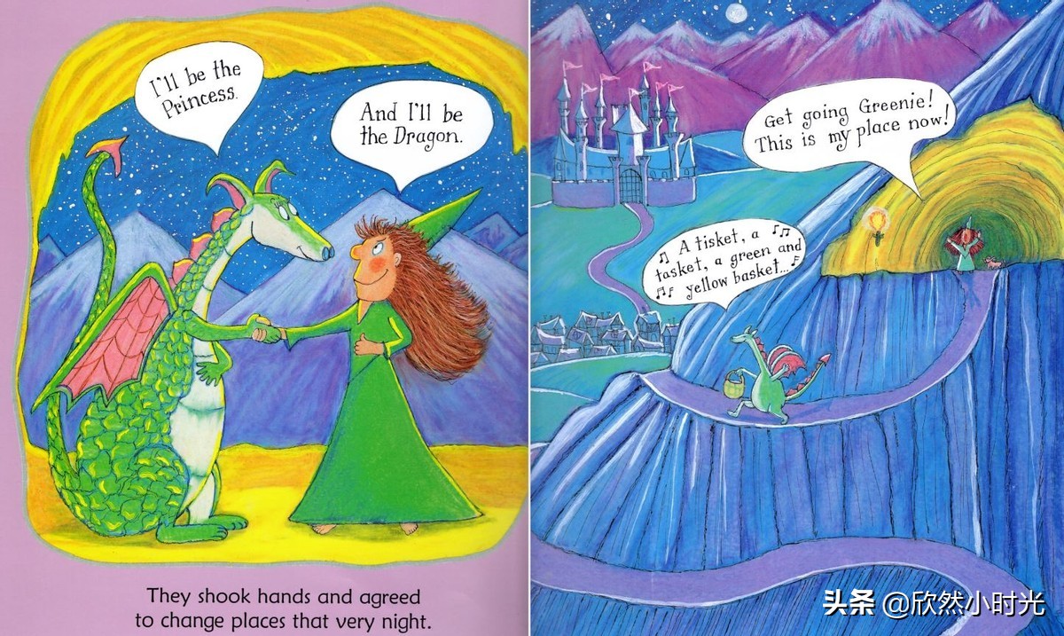 「英文绘本」The Princess and the Dragon