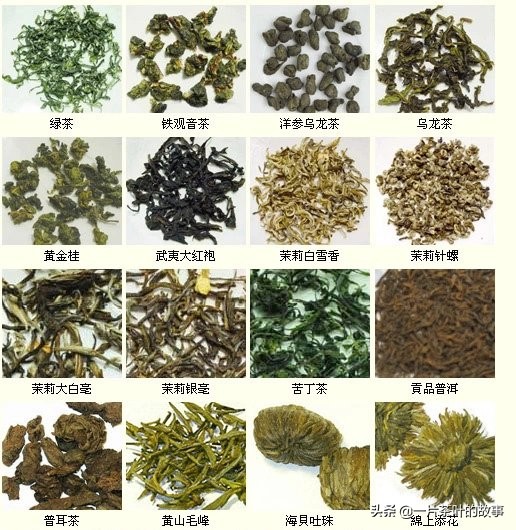 中国各种茶,看看你都喝过多少?