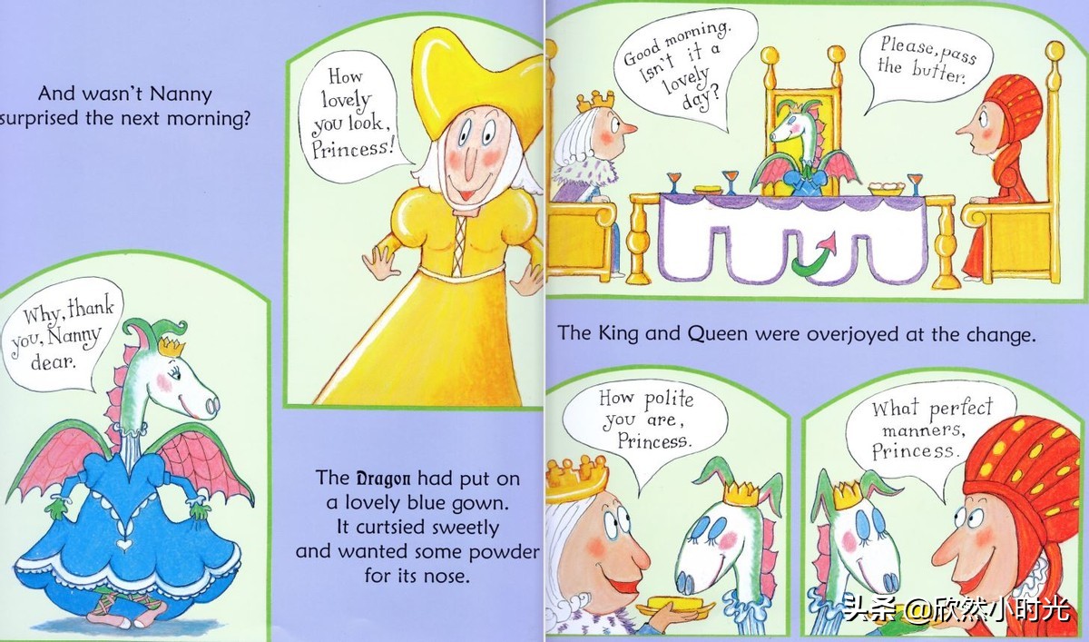 「英文绘本」The Princess and the Dragon