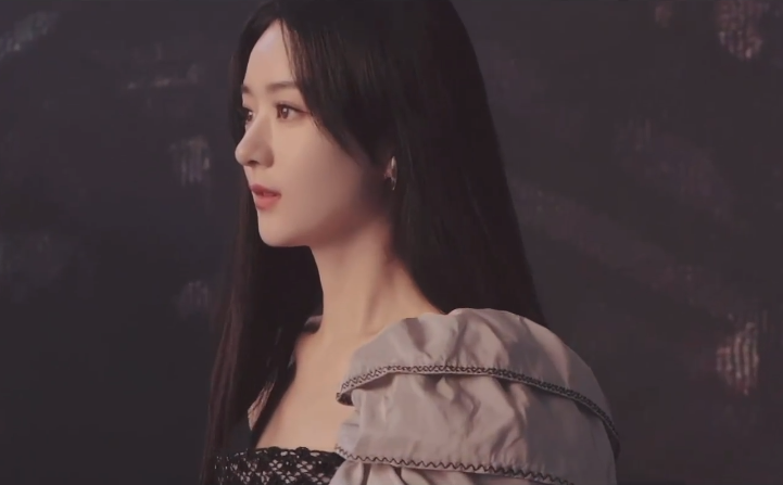 赵丽颖破除整容传闻，新剧预告厚唇没了，山根回凹脸还是有点方