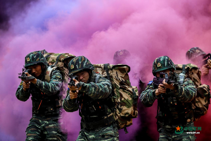 高清大图 | 特战队员训练的震撼瞬间