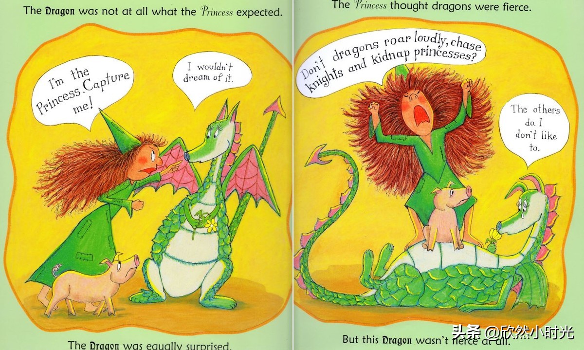 「英文绘本」The Princess and the Dragon