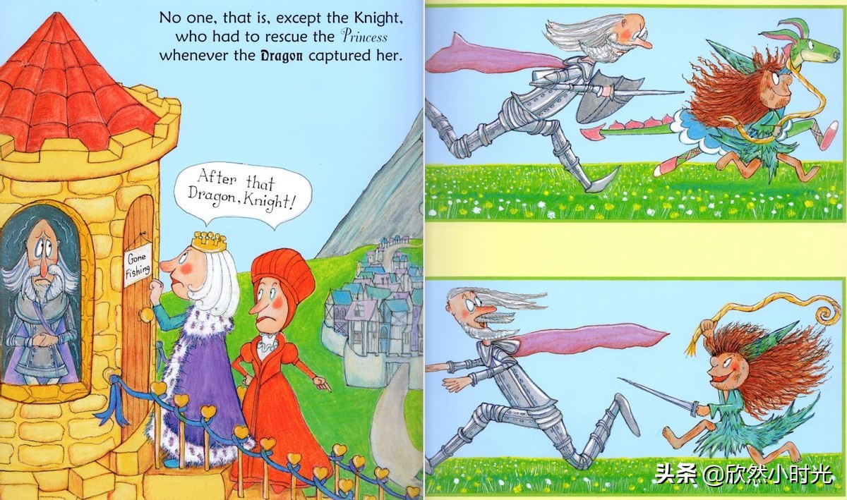 「英文绘本」The Princess and the Dragon