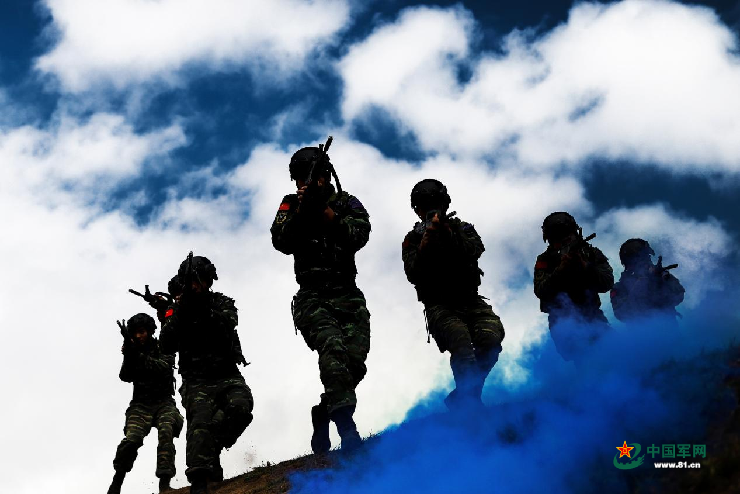 高清大图 | 特战队员训练的震撼瞬间