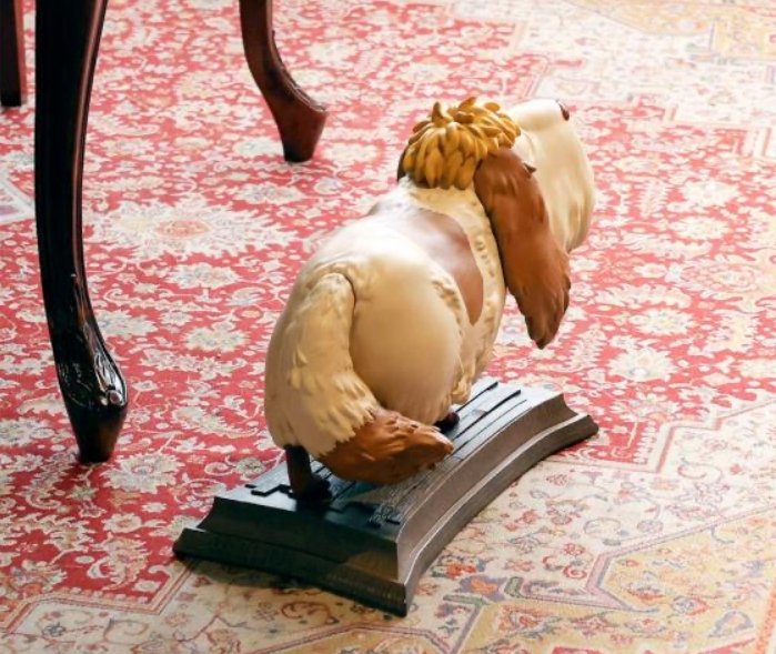 00%真实尺寸！《霍尔的移动城堡》「老狗狗因因」连皱毛都还原，狗奴绝对必收！"