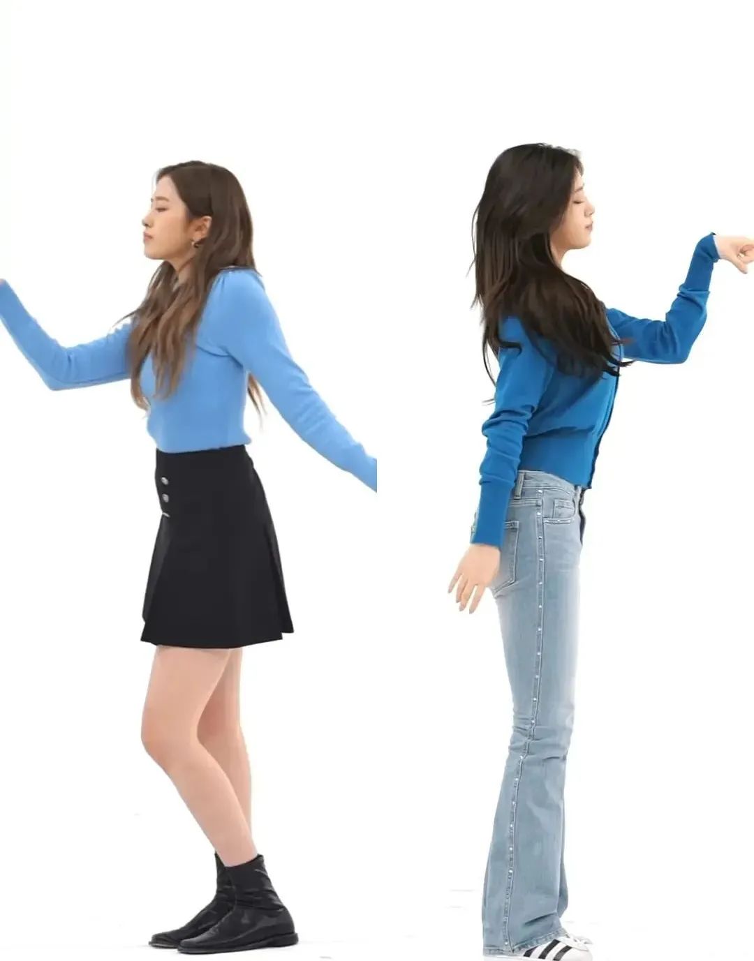 来吧！一起用「爱豆上身法」来健身！