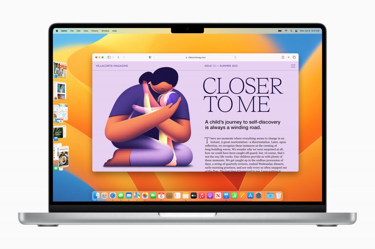 苹果 macOS  Ventura  正式发布：新增台前调度，优化游戏体验