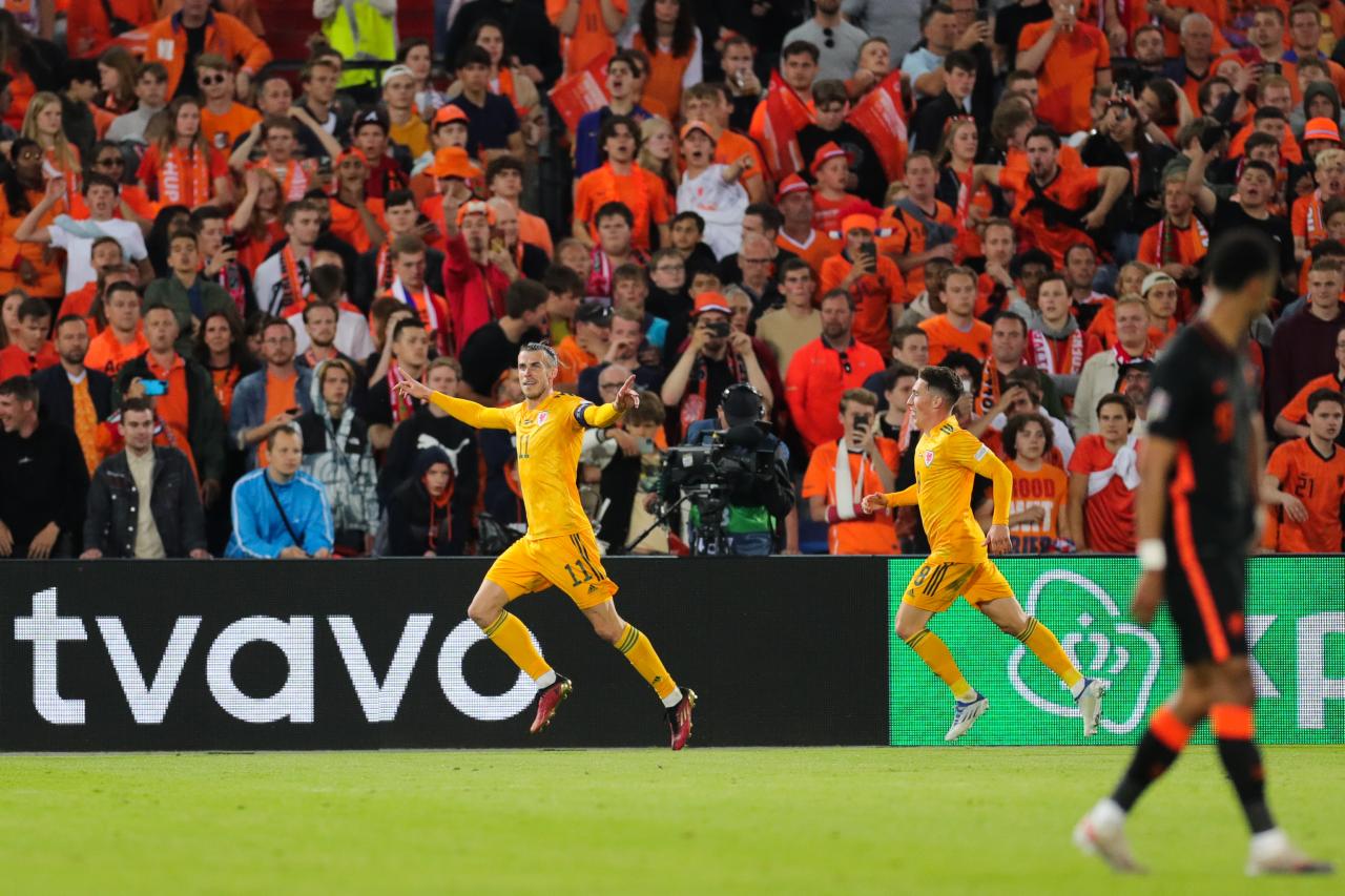 （体育）足球——欧国联：荷兰战胜威尔士