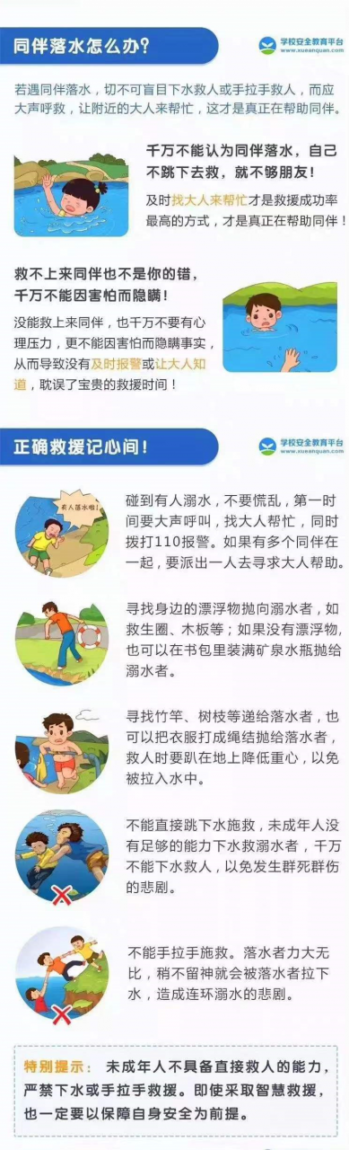 【安全科普】防溺水安全教育，这些知识要牢记！