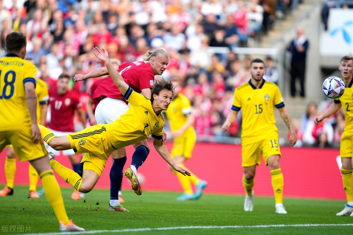 欧国联-哈兰德两球一助攻 福斯贝里破门 挪威3-2瑞典