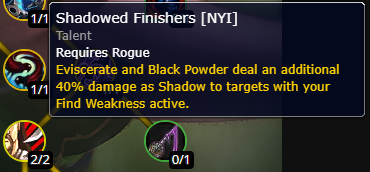 魔兽世界10.0敏锐贼天赋加点