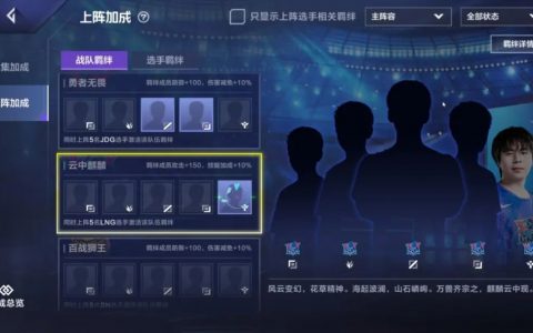 英雄联盟各大战队队员(电竞俱乐部阵容搭配)