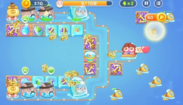 保卫萝卜2第54关过关攻略(保卫萝卜2 54关怎么过)