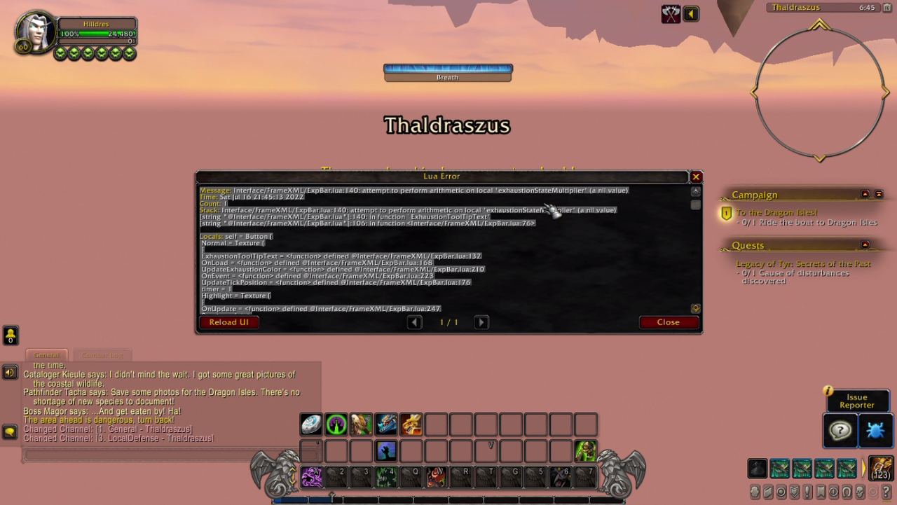 魔兽世界10.0部落主线任务一览