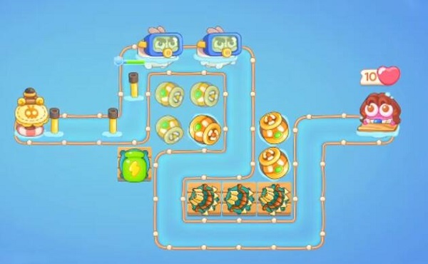 保卫萝卜2第54关完美通关(保卫萝卜2第54关过关攻略)