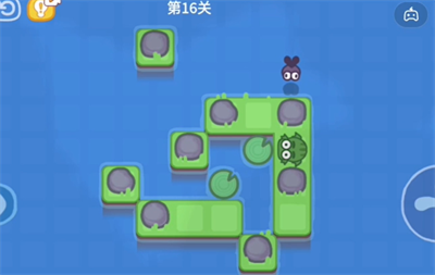 分享功夫蛙16级通关方法